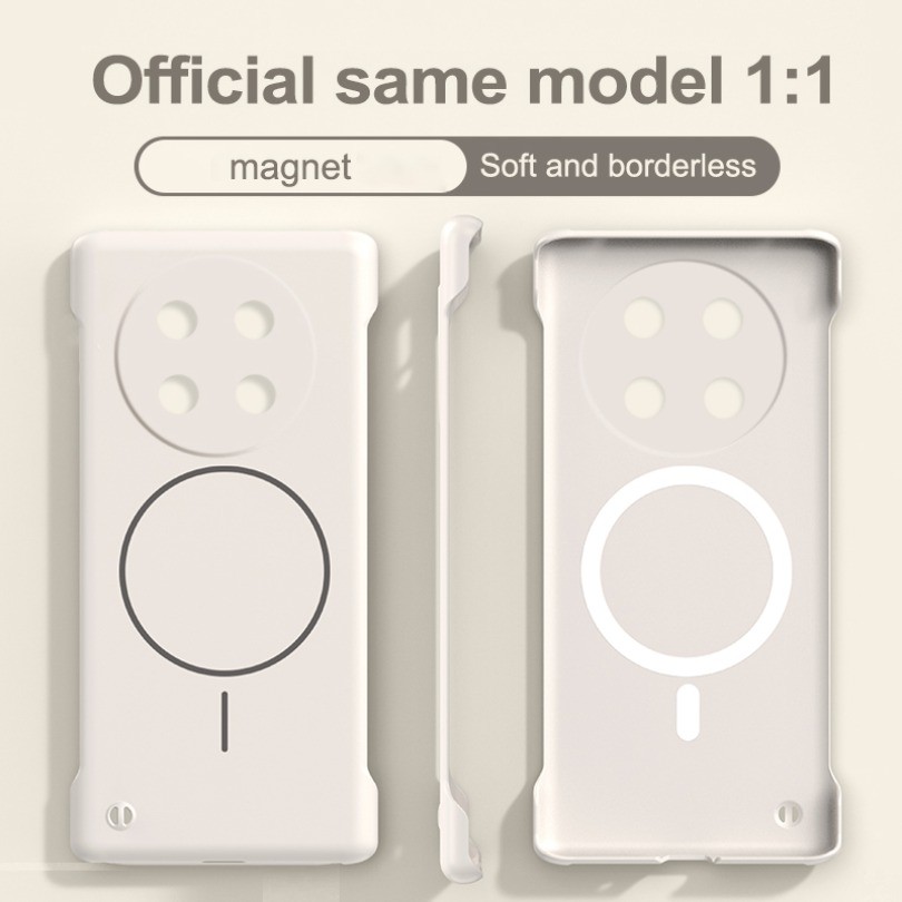Ultra Thin Hard PC Matte Frameless Cooling Case สําหรับ Honor X60 Pro X9C Magic 7 Lite ฝาครอบกันกระแทกแม่เหล็ก