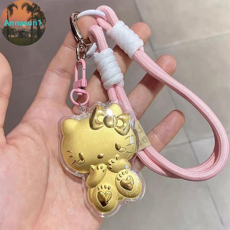 Annasun Universal โทรศัพท์มือถือ Lanyard สายคล้องการ์ตูนแหวนโซ่พร้อมสายรัดข้อมือแพทช์โทรศัพท์มือถือที่ถอดออกได้ TH - รูปที่ 2