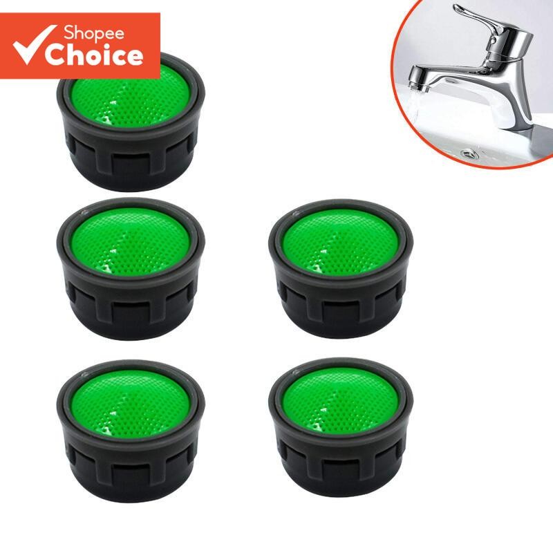 5 ชิ้นก๊อกน้ํา Aerator Flow Restrictor อะไหล่ใส่อ่างล้างจาน Aerator อ่างล้างหน้าแตะกรอง-Tap Aerato อุปกรณ์ครัว