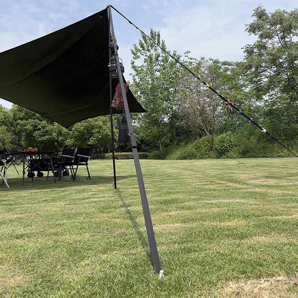 [Whgirld8] Camping เต็นท์เชือก 5M แบบพกพาลมเชือกสายรัดเต็นท์ Tarp เชือกคงที่ดึงสายไฟ - รูปที่ 5