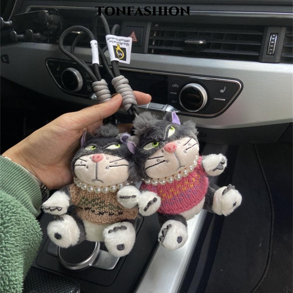 ตันแฟชั่น ลูซิเฟอร์ จี้แมว,การ์ตูนแขวนเครื่องประดับลูกแมวตุ๊กตาพวงกุญแจ,ตลกตุ๊กตากระเป๋าจี้อุปกรณ์เสริม