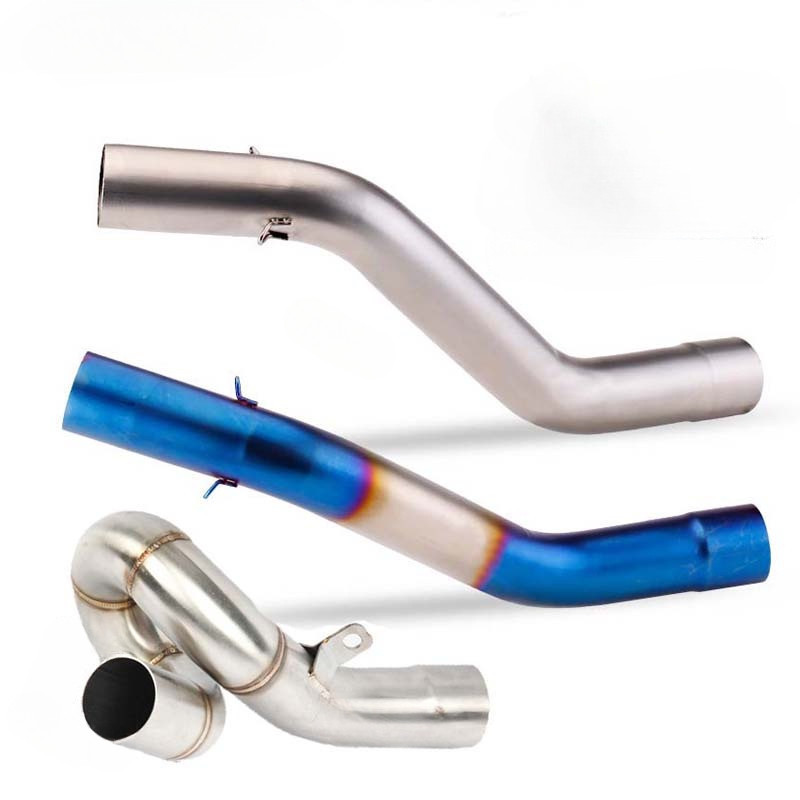 ZX-6R Slip-on Link Pipe 2009-2015 Exhaust System Modification Connect to 51MM/2" ID Mufflers