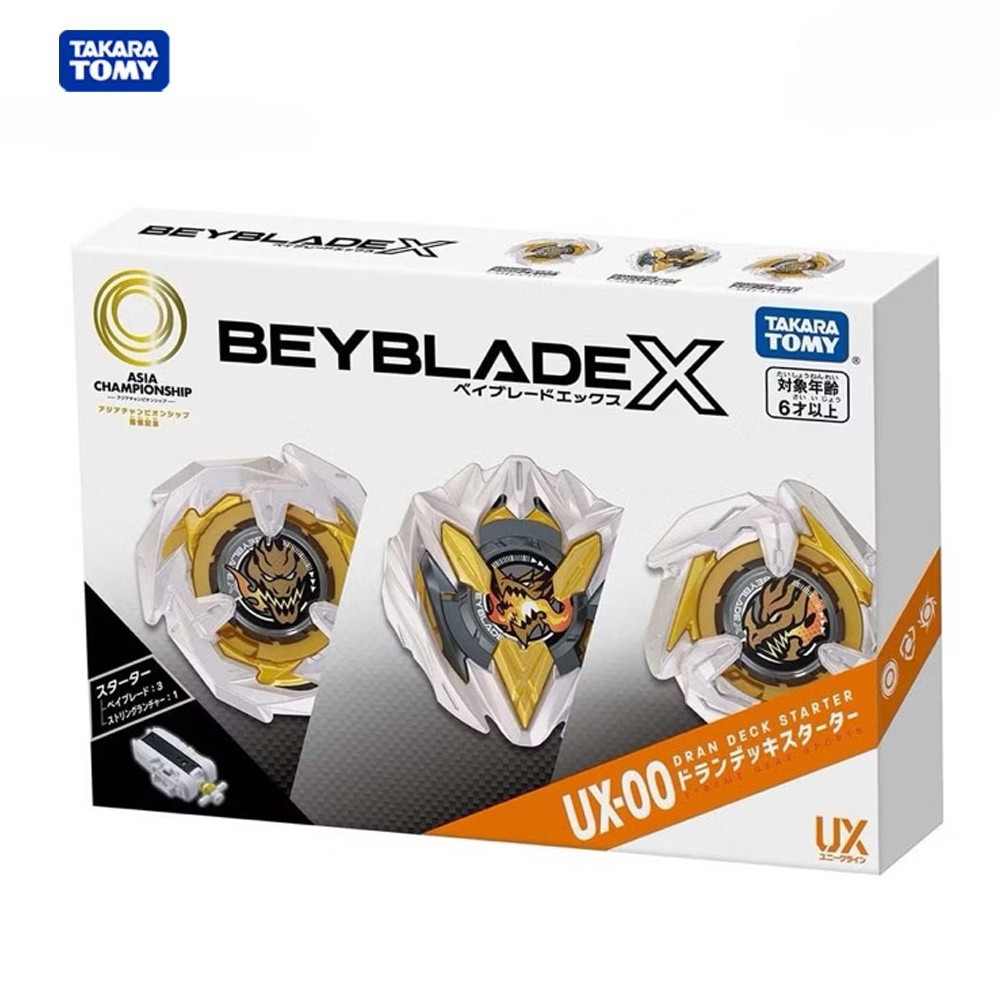 Takara Tomy Bey X  Booster UX-00 Dran Deck Starter Set