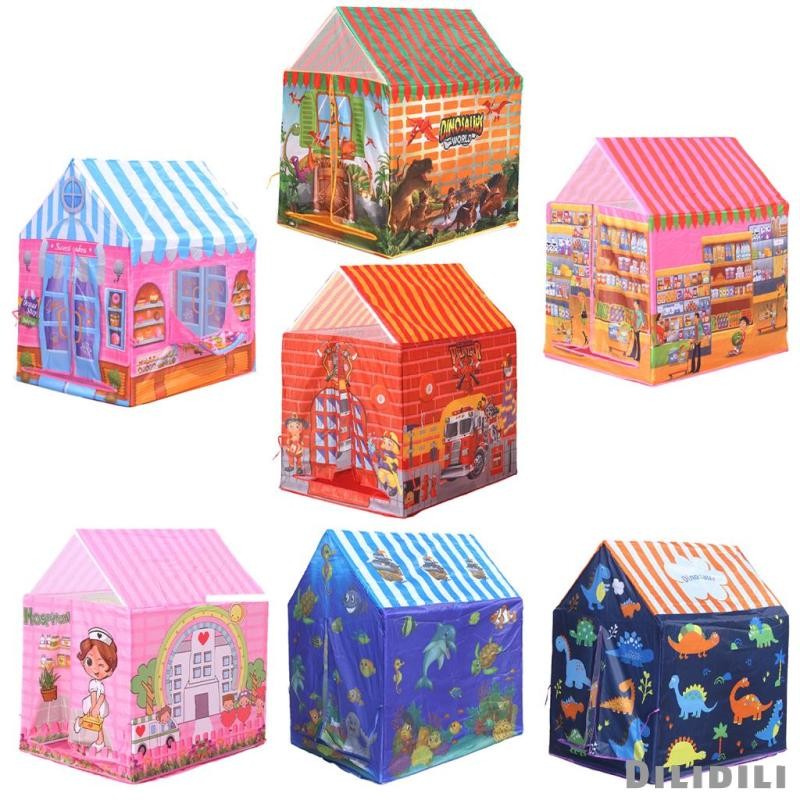 [Dilidili] โรงละครสําหรับเด็ก Wigwam ของเล่นที่เก็บของเล่นร้านค้าเด็กเด็กเล่นเต็นท์