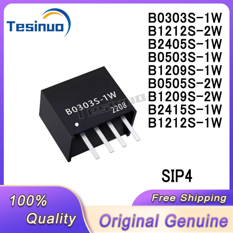 1-5PCS B0303S-1W B2405S-1W B1209S-1W B1209S-2W B1212S-1W B1212S-2W B0503S-1W B2415S-1W B0505S-2W In 