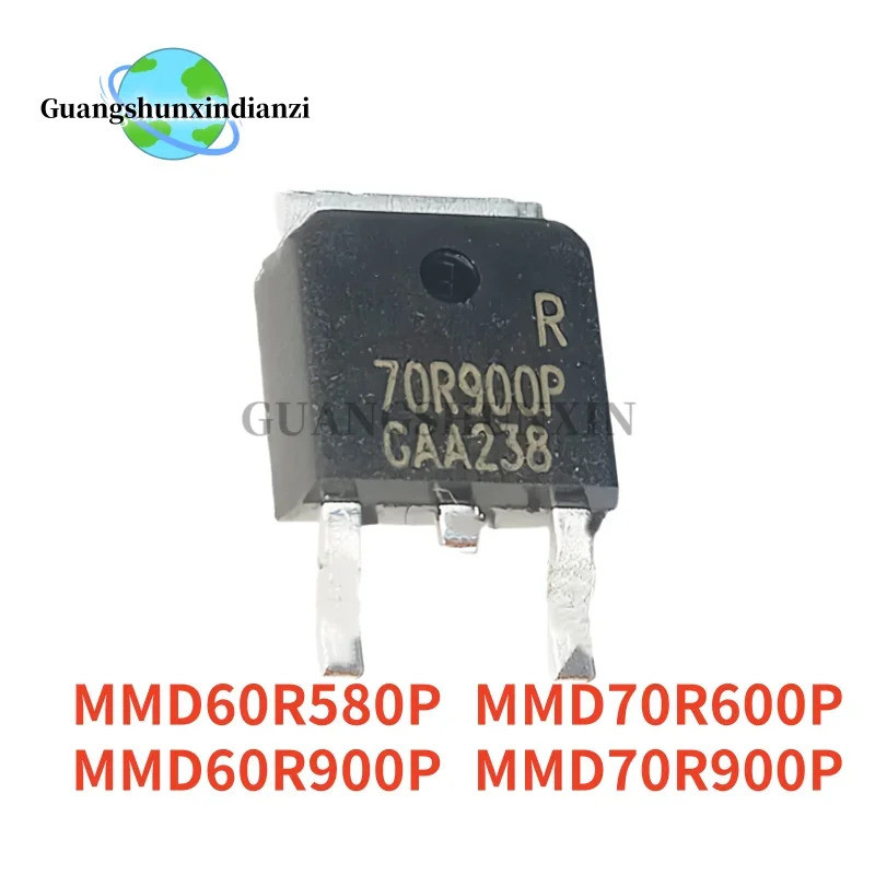 1-5PCS MMD70R900P 70R900P MMD70R600P 70R600P MMD60R900P 60R900P MMD60R580P 60R580P TO-252 Field effe