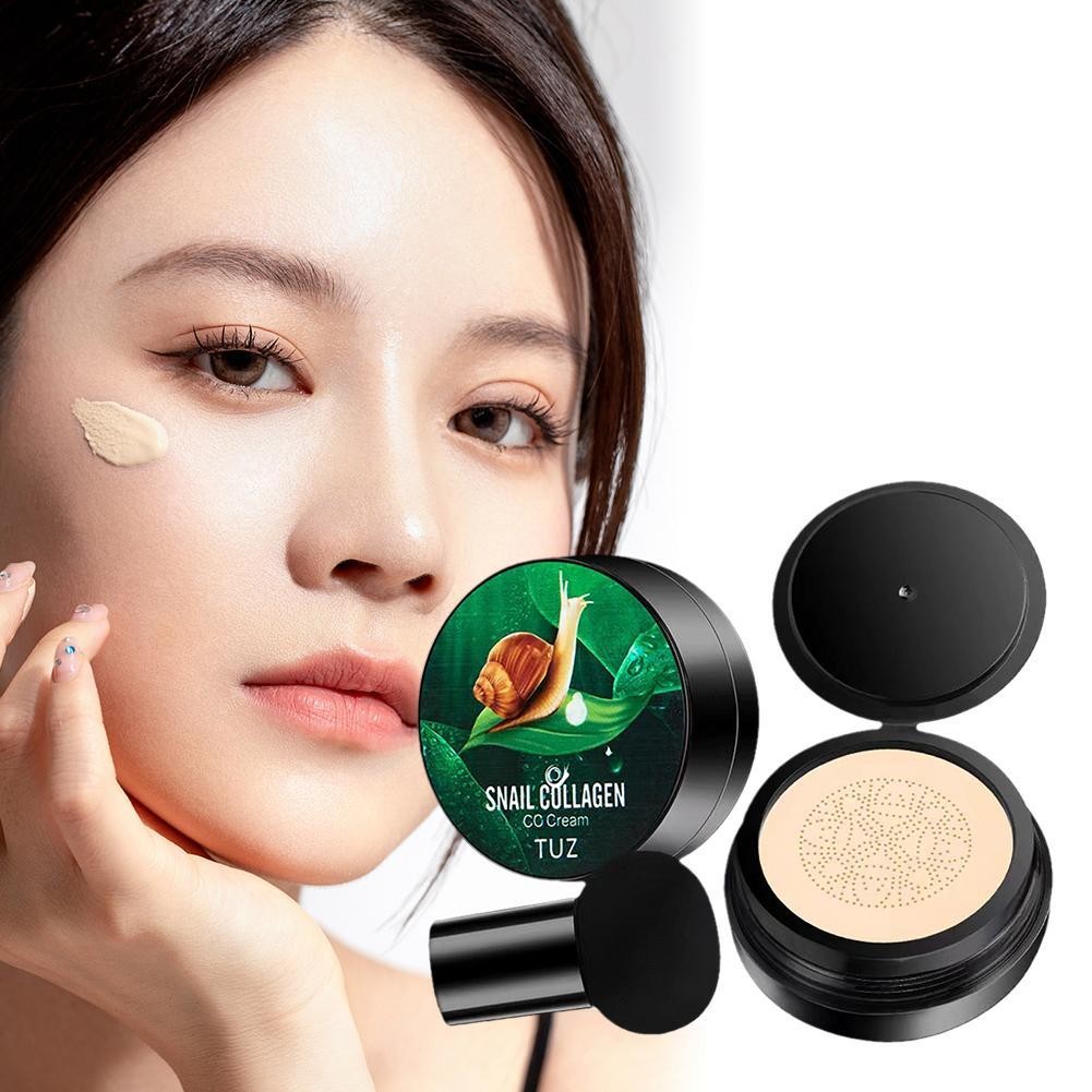 หัวเห็ด Air Cushion Cc Cream Mild Moisturizing Cc Cream คอนซีลเลอร์ S0a2