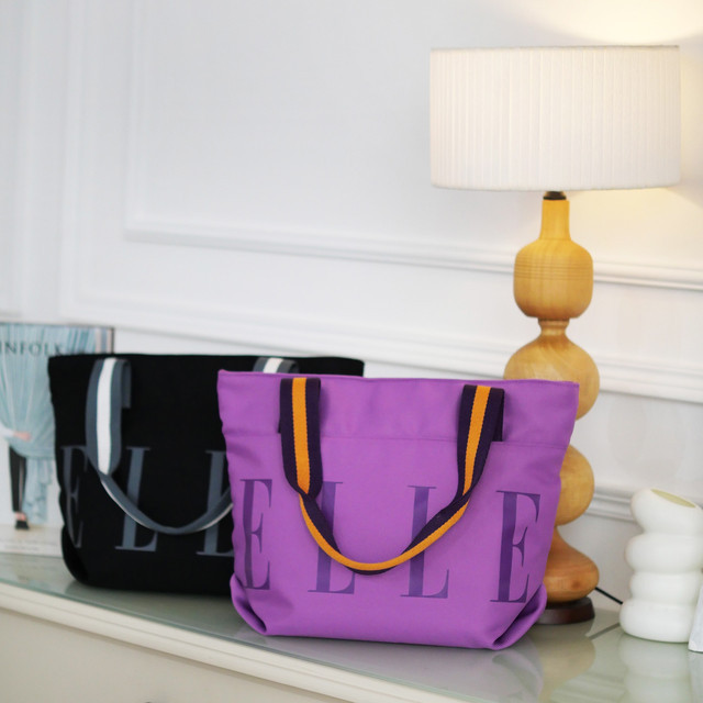 ELLE Easy-Day Tote  กระเป๋าถือ ผ้าไนลอน มีให้เลือก 3 สี รุ่น EWG006525 – โปรปัง