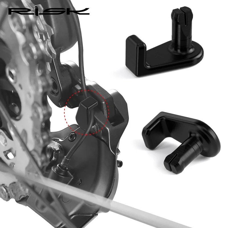 Risk 2pcs จักรยาน 12S SD300 ด้านหลัง Derailleur Di2 ไฟฟ้าลวด Fixing Buckle สำหรับ R7150 R8150 R9250
