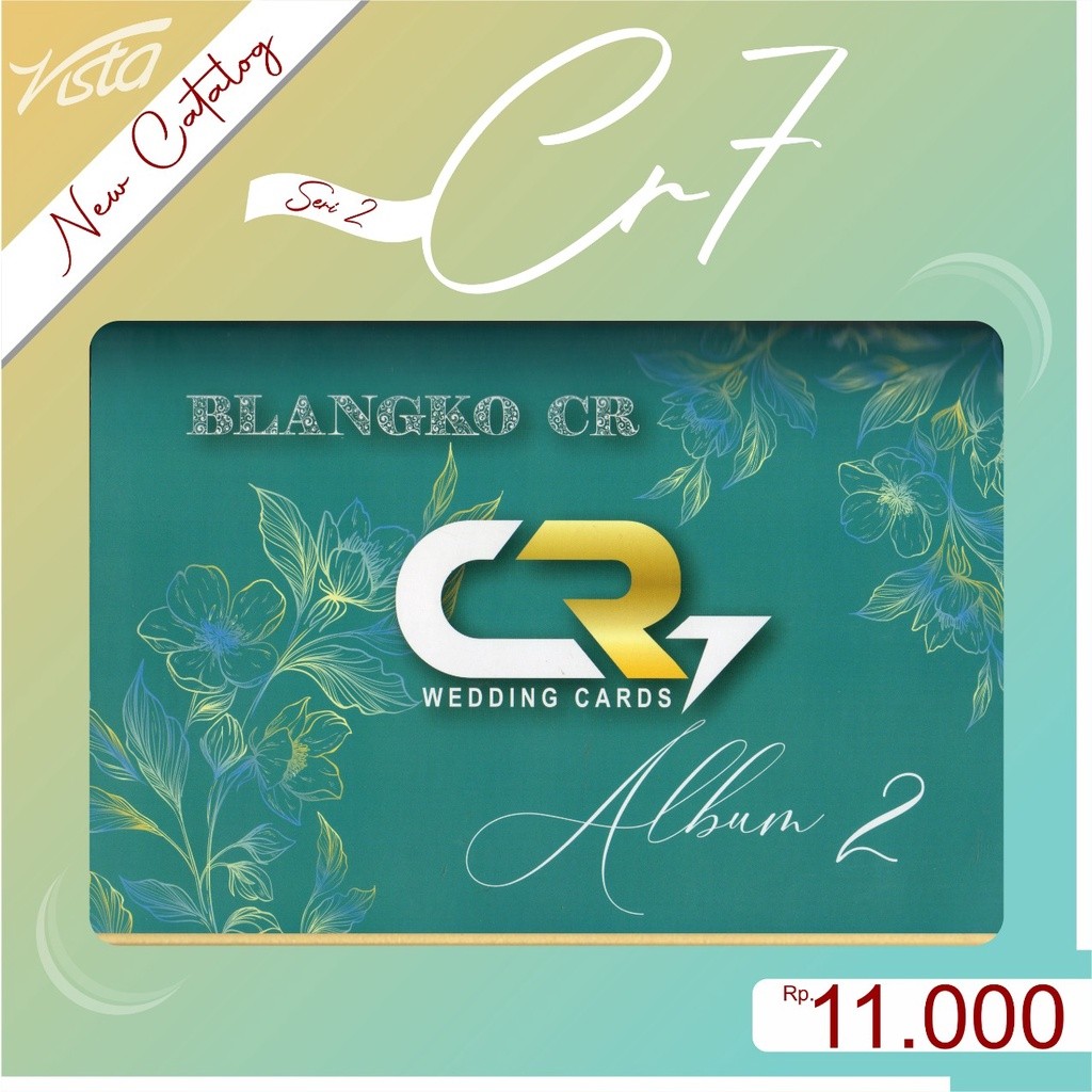 CR7 อัลบั้ม Series 2 คําเชิญงานแต่งงานที่หรูหรา