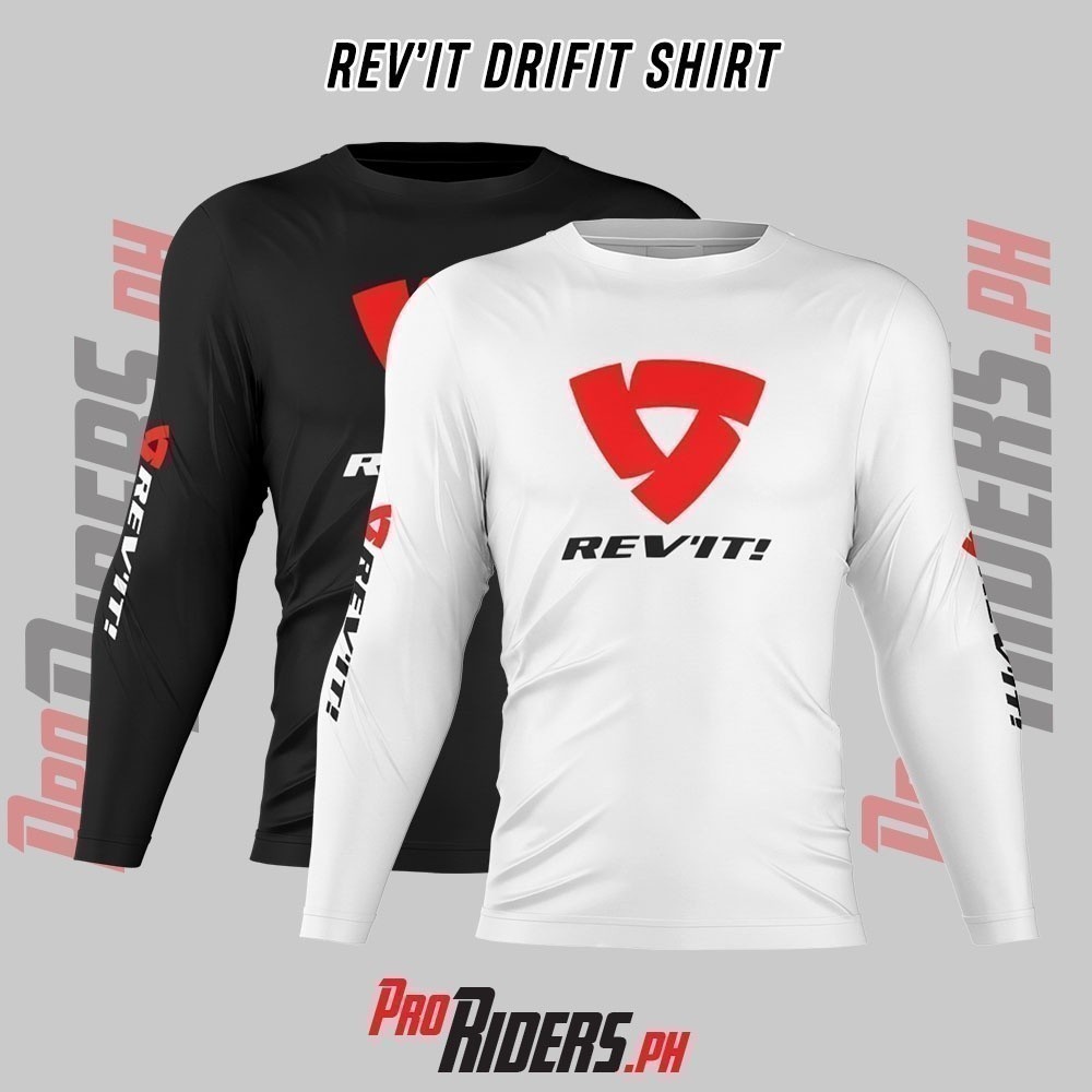 แฟชั่น Prorider 2025 Revit Dri Fit Longsleeve สําหรับผู้ชายเสื้อรถจักรยานยนต์ Tee Tshirt Jersey