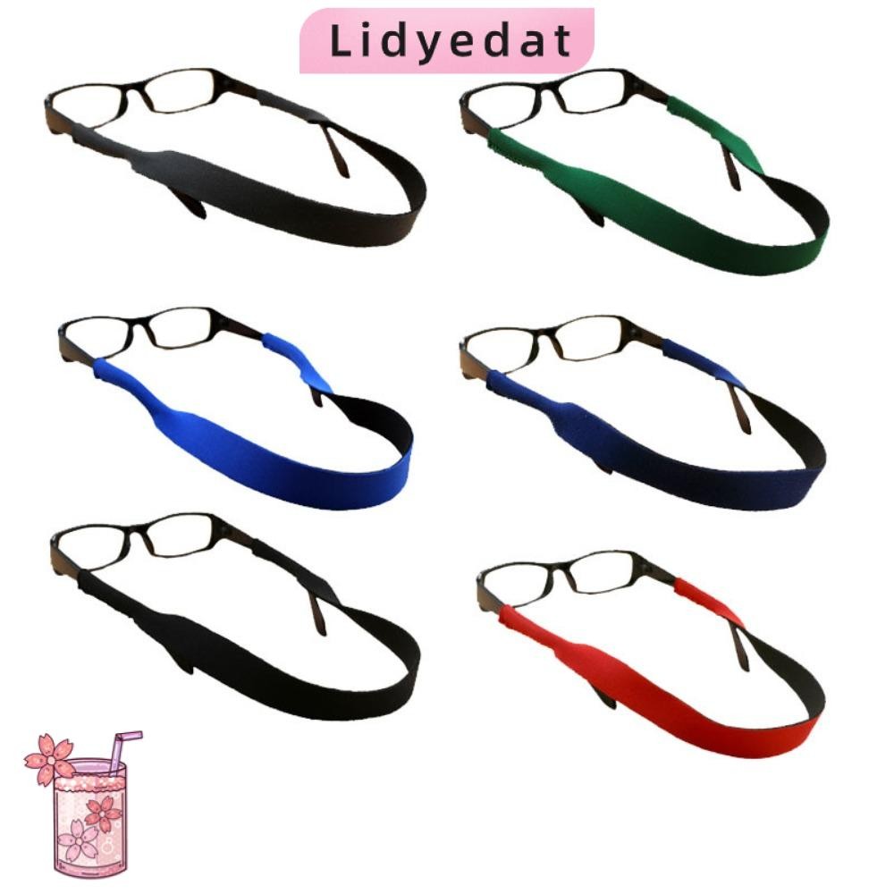 LIDYEDAT165 สายรัดแว่นตาสําหรับเด็ก, แว่นกันแดดป้องกันการหล่นไม่มีหางสายรัดแถบยืด, สายรัดแว่นตากันลื่นหลากสี
