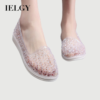 อิลกี้ ฤดูร้อนใหม่คริสตัลรองเท้าแตะผู้หญิงชายหาดลําลองส้นแบน…