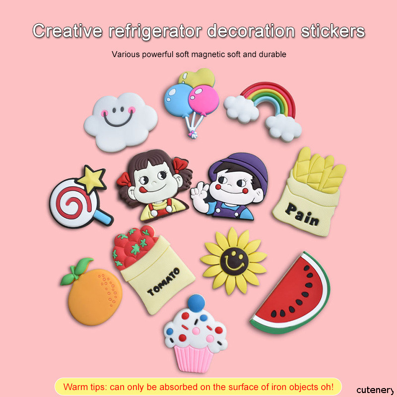 😊พร้อมส่งจากไทย😊แม่เหล็กติดตู้เย็นน่ารัก แม่เหล็กติดตู้เย็นลายการ์ตูน สติกเกอร์ PVC อ่อน สติกเกอร์แม่เหล็กสร้างสรรค์ - รูปที่ 6