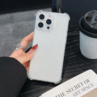 กลิตเตอร์ เคสโทรศัพท์ For iPhone 13 11 17 pro max Case iPhone 11 15 16 pro max 14 12 pro max 13 14 ป้องกันการตกทั้ง