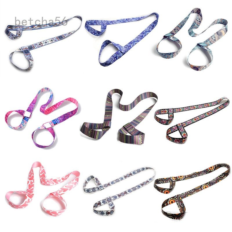 Adjustable Yoga Mat Carrying Strap Yoga Mat Bundle Shoulder Straps Sports Stretch Storage Strap Yoga