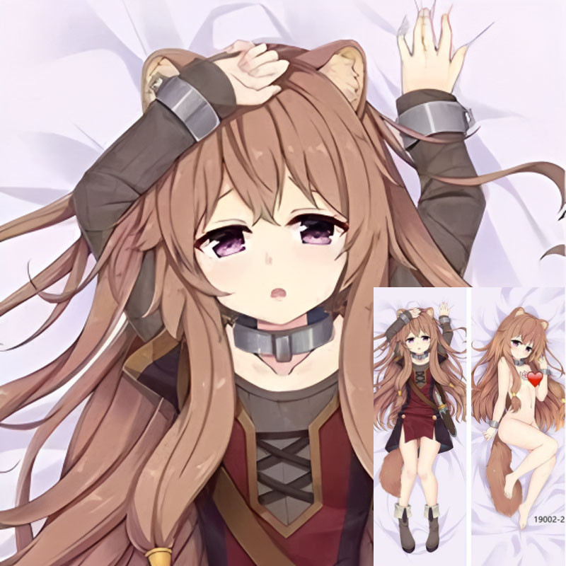 60x180 ซม.อะนิเมะ Tate No Yuusha ไม่มี Nariagari ปลอกหมอนสาว Filo ปลอกหมอน Rapphalia Dakimakura