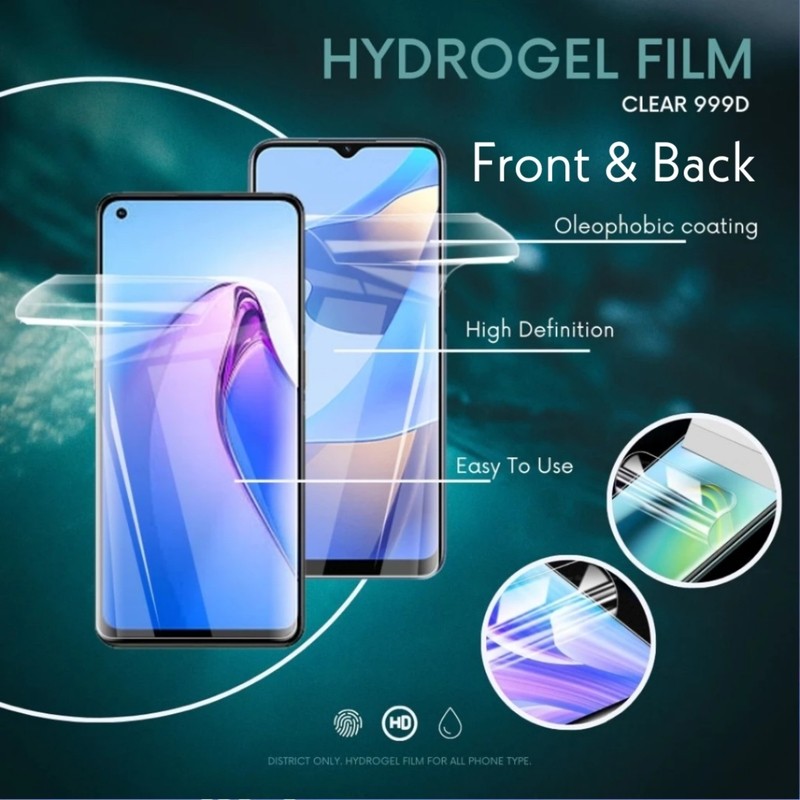 N/O- ANTI-SCRATCH HYDROGEL OPPO RENO 2 2F 2Z RENO 3 RENO 4 4F 4 PRO RENO 5 5 PRO RENO 6 PRO RENO 7 R
