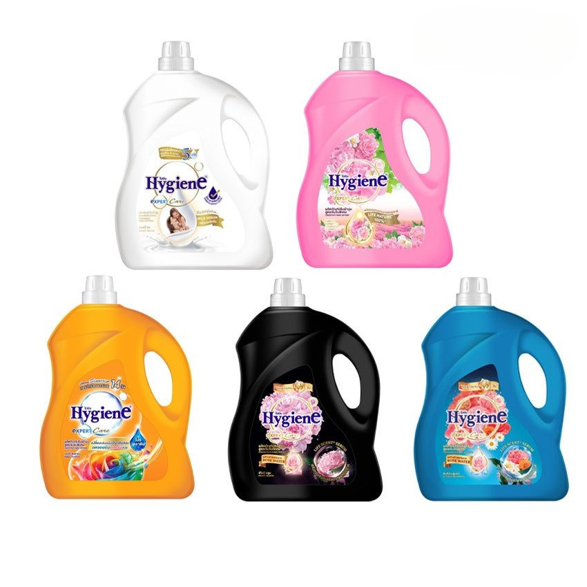 HYGIENE ไฮยีน เอ็กซ์เพิร์ท แคร์ น้ำยาปรับผ้านุ่ม แกนลอน สูตรเข้มข้น ขนาด 3300 มล.