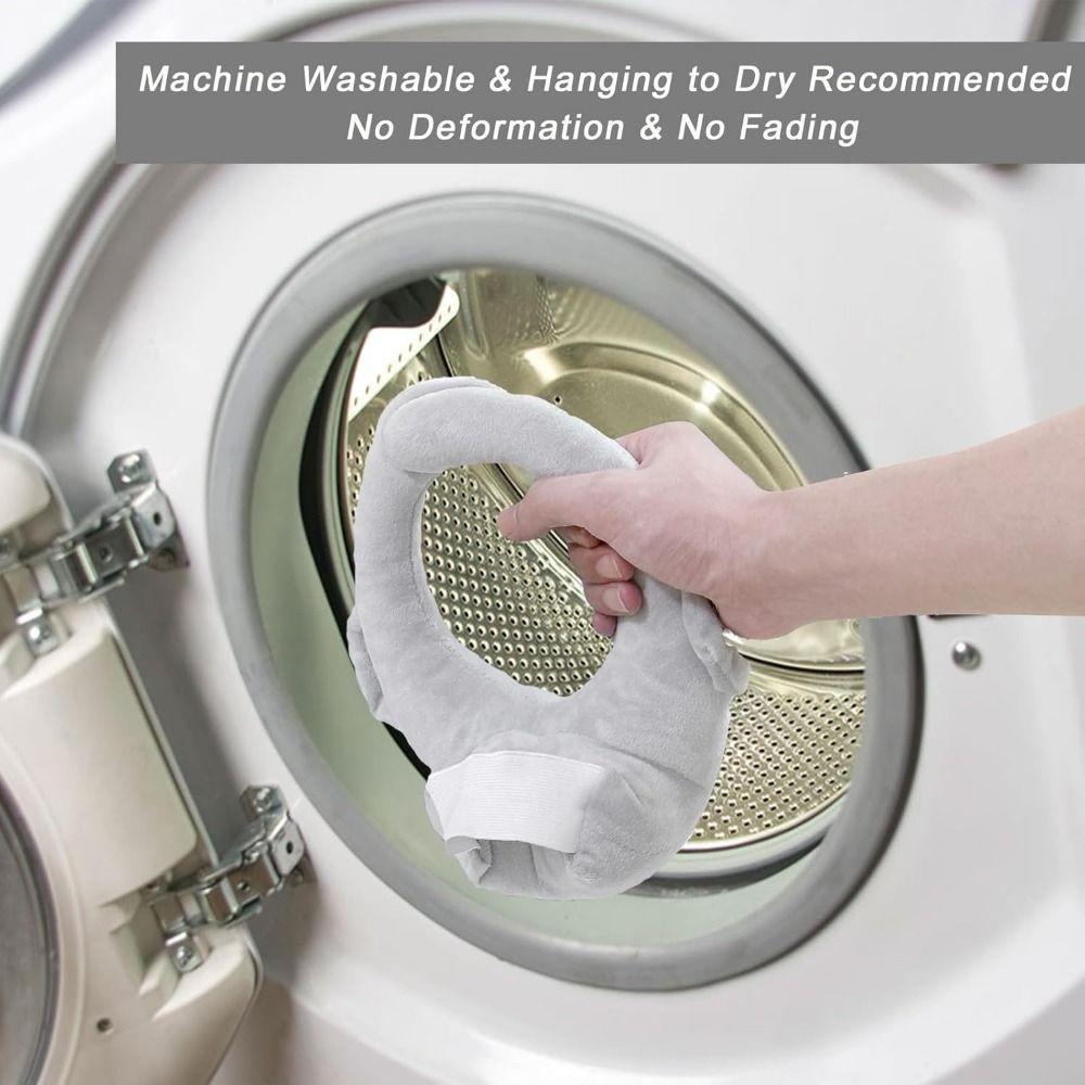 SOMEDAY ที่วางขวดนมเด็กป้อนอาหารด้วยตนเอง,ปรับแฮนด์ฟรีหมอนให้อาหารทารกแรกเกิด,สายรัดจับด้านข้าง 2 สายสําหรับเด็ก Pacifier พร้อม 2 ปุ่ม Snap ขวดนม Propper ดูแลทารก - รูปที่ 7