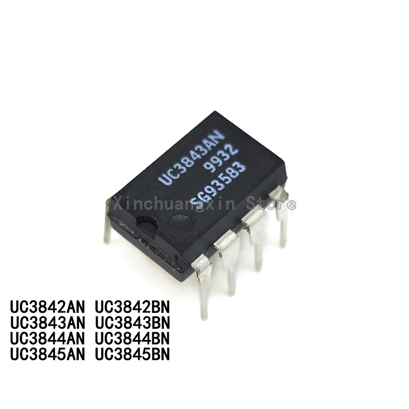 1-5PCS UC3844AN UC3844BN UC3845AN UC3843AN UC3843BN UC3842BN UC3845BN UC3842AN อินไลน์ DIP-8 การจัดก