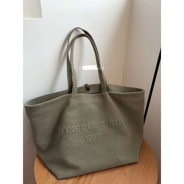 กระเป๋าช้อปปิ้ง 2025 Classic King Canvas Ladies Casual Trend Fitness Portable Shoulder Tote Bag