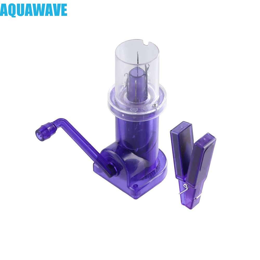 ถัก AQUAWAVE|สร้อยข้อมือพลาสติก Wool Winder Knit Loom Embbellish Craft เครื่องมือทอในครัวเรือน