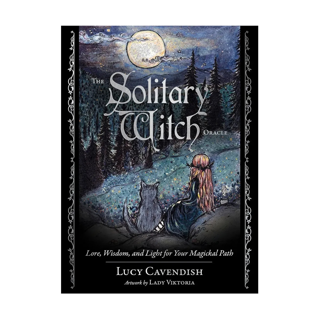 นําเข้า Lonely Oracle Card Solitary Witch Oracle