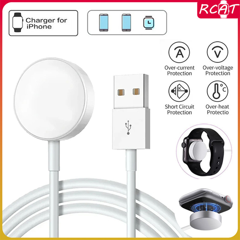เครื่องชาร์จแม่เหล็กแบบไร้สาย USB Type-C for Apple Watch Iwatch Ultra/SE 3 2 Series 11/10/9/8/7/6/5/4/3/2/1 49 46 42 40