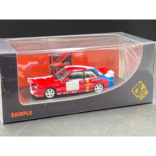 DCM 1:64
BMW M3 (E30) Diecast Model.
Rally version/Red White Blue