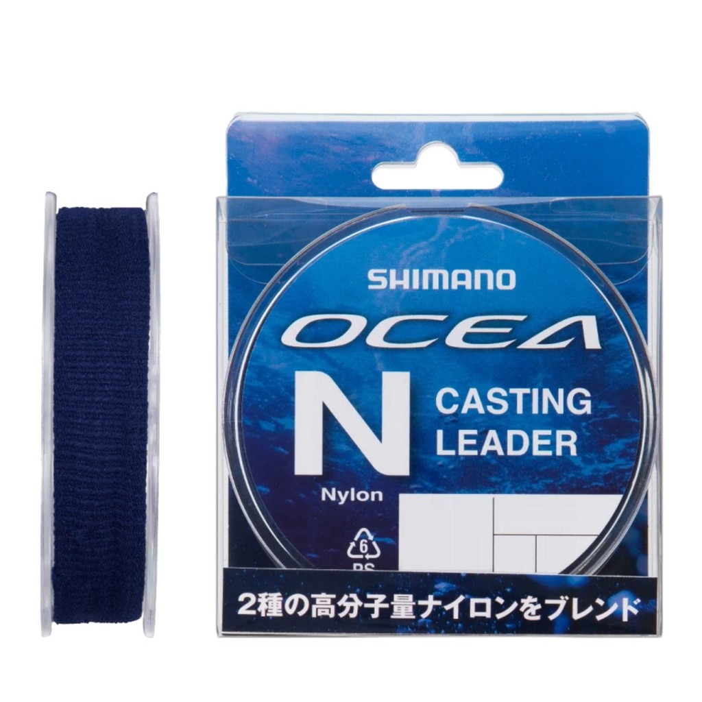 Shimano Ocia Nylon Casting Leader 50m LA-A31U Clear No. 30