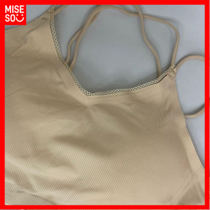 MISESO 372 Push Up Gym Fitness Zumba Jogging Sports Bra