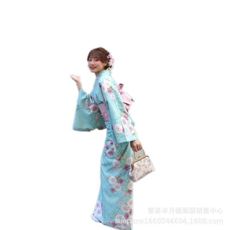 [พร้อมสต็ockขายร้อน] ใหม่สไตล์กิโมโนญี่ปุ่นปรับปรุงแบบดั้งเดิมอย่างเป็นทางการสำหรับ📸📸getYugaTaชุ - รูปที่ 3