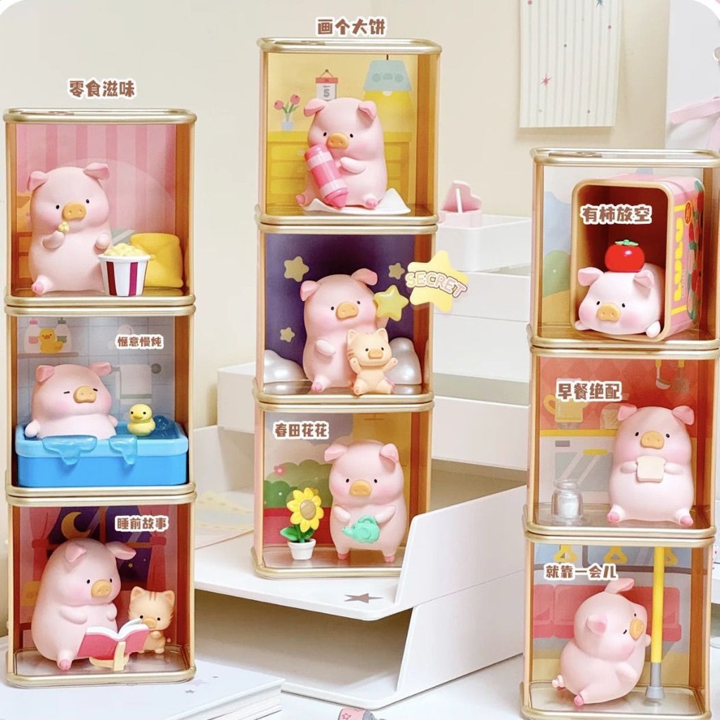 อย่างเป็นทางการหมูกระป๋อง LuLu Cozy Time Series กล่องตาบอดFigurine ของขวัญวันเกิดสาวน่ารัก NS