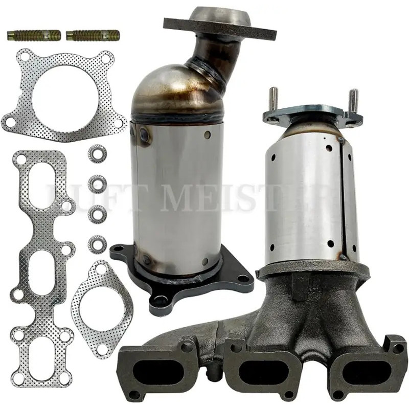 2PCS ตัวเร่งปฏิกิริยาแปลงสําหรับ Ford Edge 3.5L & 3.7L Explorer 3.5L Lincoln MKX 674-615 BT4Z-5G232-