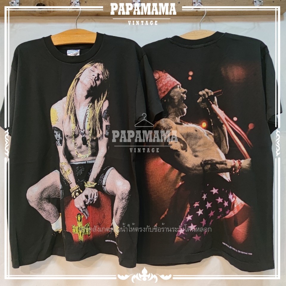 [ Guns and Roses ] Bootleg Tshirt / Baju Microfiber Jersi / Tshirt Jersey
