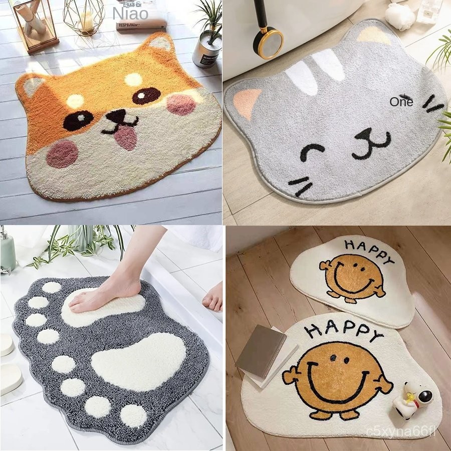 Cute Animal floor mat Bath Mat 40*60cm doormat kitchen mat Floor Mats rug bathroom mat