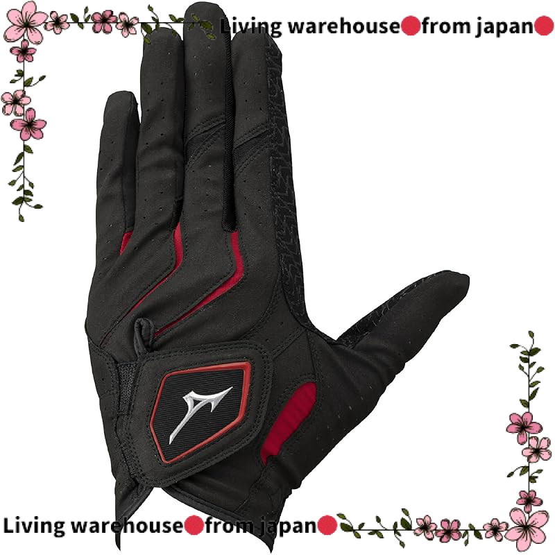 Japan Official
MIZUNO Golf Glove Double Grip Men’s Left Hand Black/Red 26cm 5MJML401
