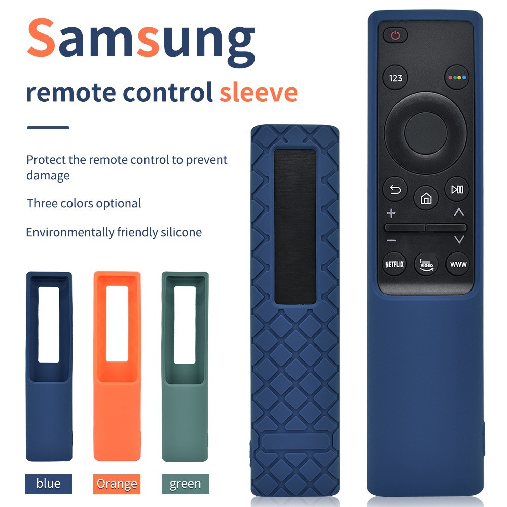 ซิลิโคนรีโมทคอนโทรลสําหรับ Samsung BN59 ทีวีรีโมทคอนโทรลสําหรับ Samsung BN59-01363A BN59-01358D ซิลิโคนรีโมทคอนโทรลแขนป้องกัน DUST-PROOF ฝาครอบป้องกัน