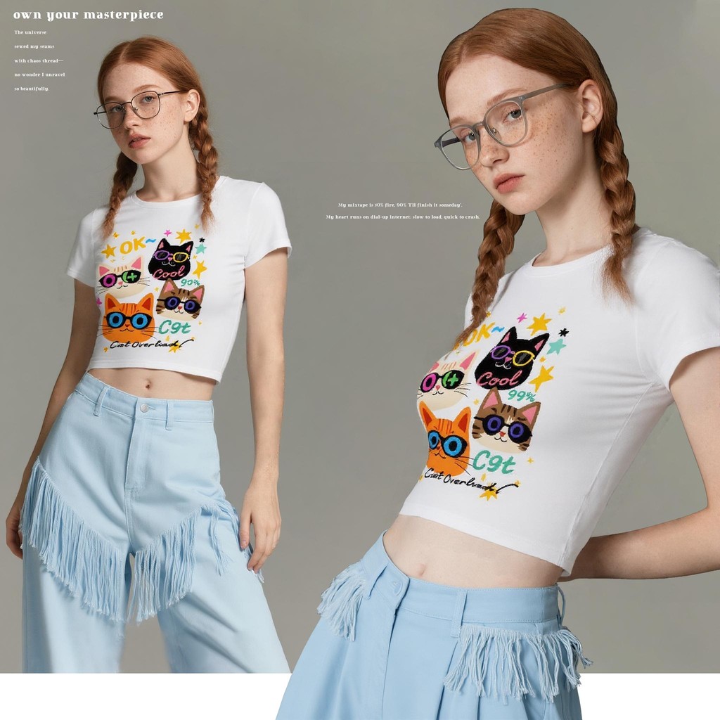 GQ minimal shorts shirt Oxford T-shirt tshirt