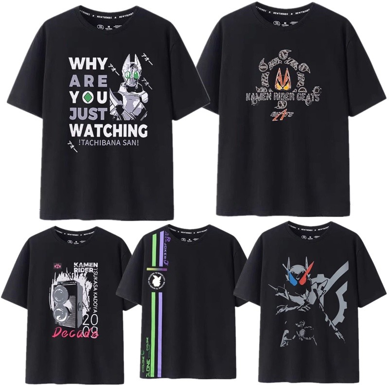 Kamen Rider Masked Rider GEATS DGP คอสเพลย์เครื่องแต่งกายผู้ใหญ่ผู้ชายผู้หญิงเสื้อยืด DECADE Yukata 