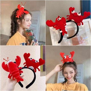 ที่คาดผมน่ารัก สไตล์ปูกุ้งก้ามกราม การ์ตูนตลก