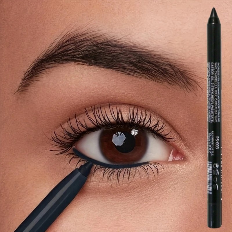 กันน้ําติดทนนานอายไลเนอร์ดินสออายแชโดว์ Lipliner ปากกา Smudge-Proof Eye เครื่องสําอางแต่งหน้า