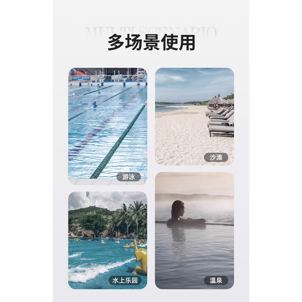 ชุดว่ายน้ำผู้หญิงสองชิ้น ไซส์ใหญ่ แขนยาวและกระโปรงยาว สไตล์อนุรักษ์นิยม เพื่อความสบายตา - รูปที่ 6