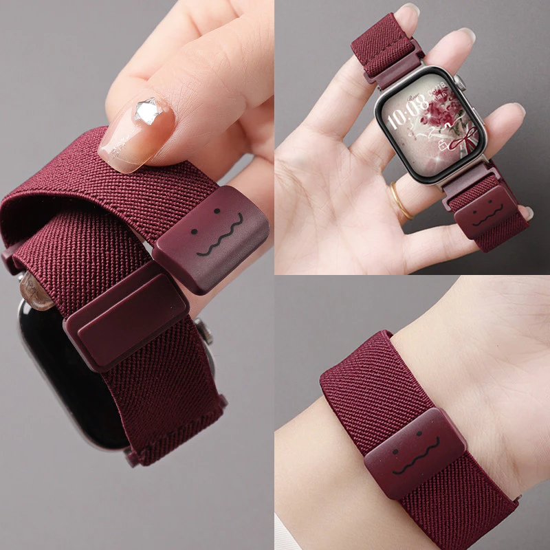 น่ารัก Graffiti สายไนลอนสําหรับ Huawei Watch Fit 4 5 Pro Simple Magnetic Buckle Soft Band Huawei Watch Fit 3/2 Fit รุ่นพิเศษสร้อยข้อมือสายรัดข้อมืออุปกรณ์เสริม