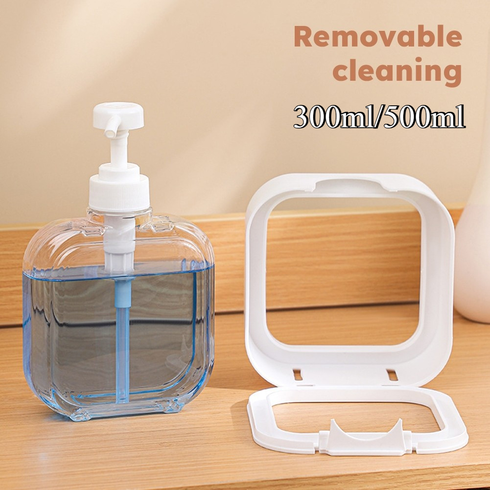 <new>300ML 500ML เครื่องจ่ายสบู่ขวดแชมพูของเหลวจานสบู่โลชั่นแชมพูขวดปั๊ม Btol Sabun