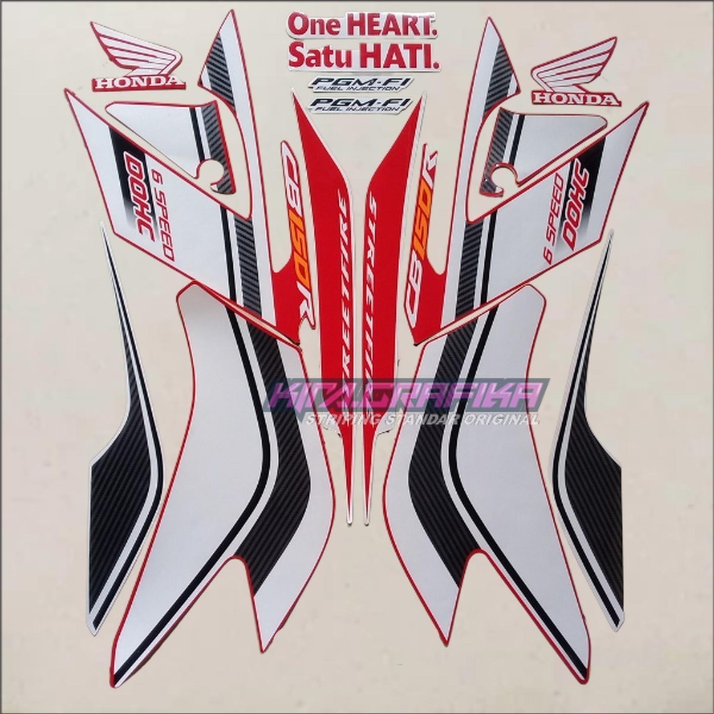 MERAH Honda CB150R CB 150 R 2015 triping รุ่นพิเศษสีแดง รายการตัวถังคุณภาพมาตรฐาน