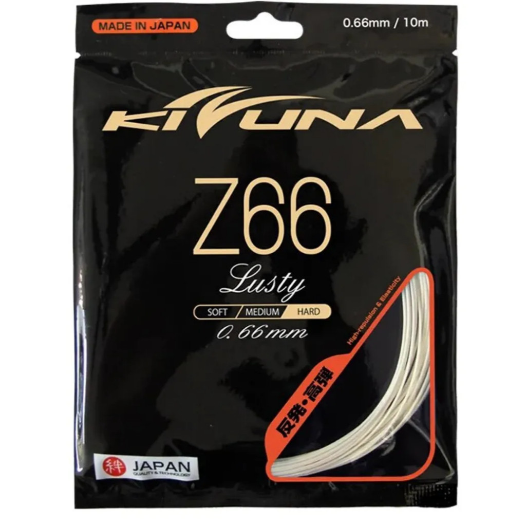 KIZUNA Z66 LUSTY BADMINTON STRING (SIS CKET)