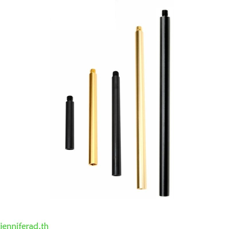 Jenniferad 1 4 อลูมิเนียมอัลลอยด์ขาตั้งกล้อง Mount Extended Rod โคมไฟ 1 4 เสาเกลียวสําหรับกล้อง DSLR และ Motion 1PC