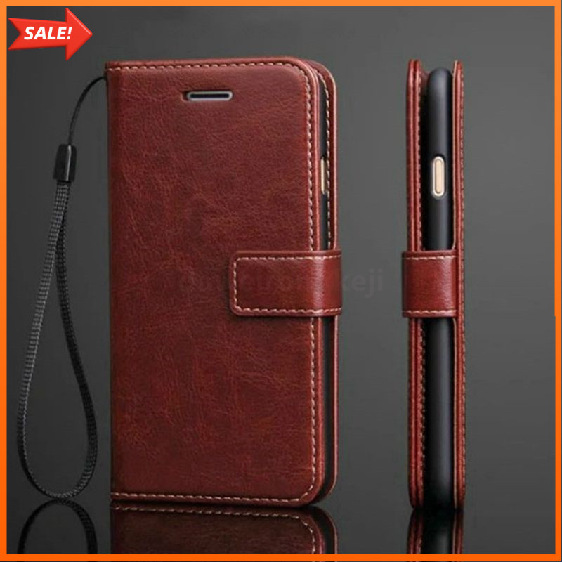 [FlipCase] เคสกระเป๋าหนัง ฝาพับ เคสเปิดปิด สำหรับ OPPO A38 A15 A15s A60 A58 A18 CPH2579 CPH2631 CPH2